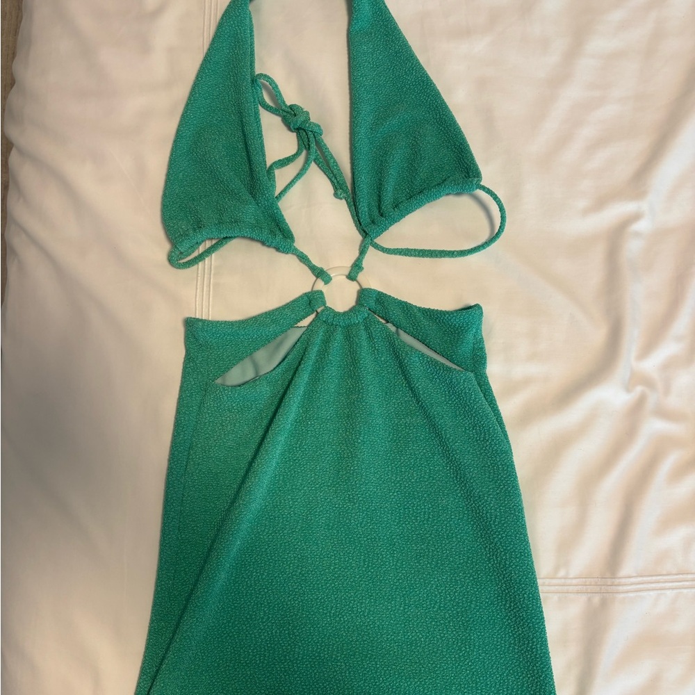 Green Mini Dress